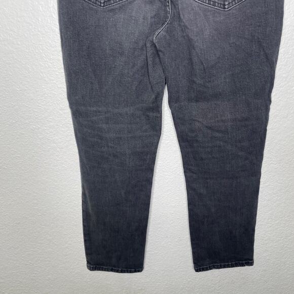 Madewell Womens Jeans Size 28 The Perfect Vintage Crop Jean Faded Black Denim - Picture 11 of 13